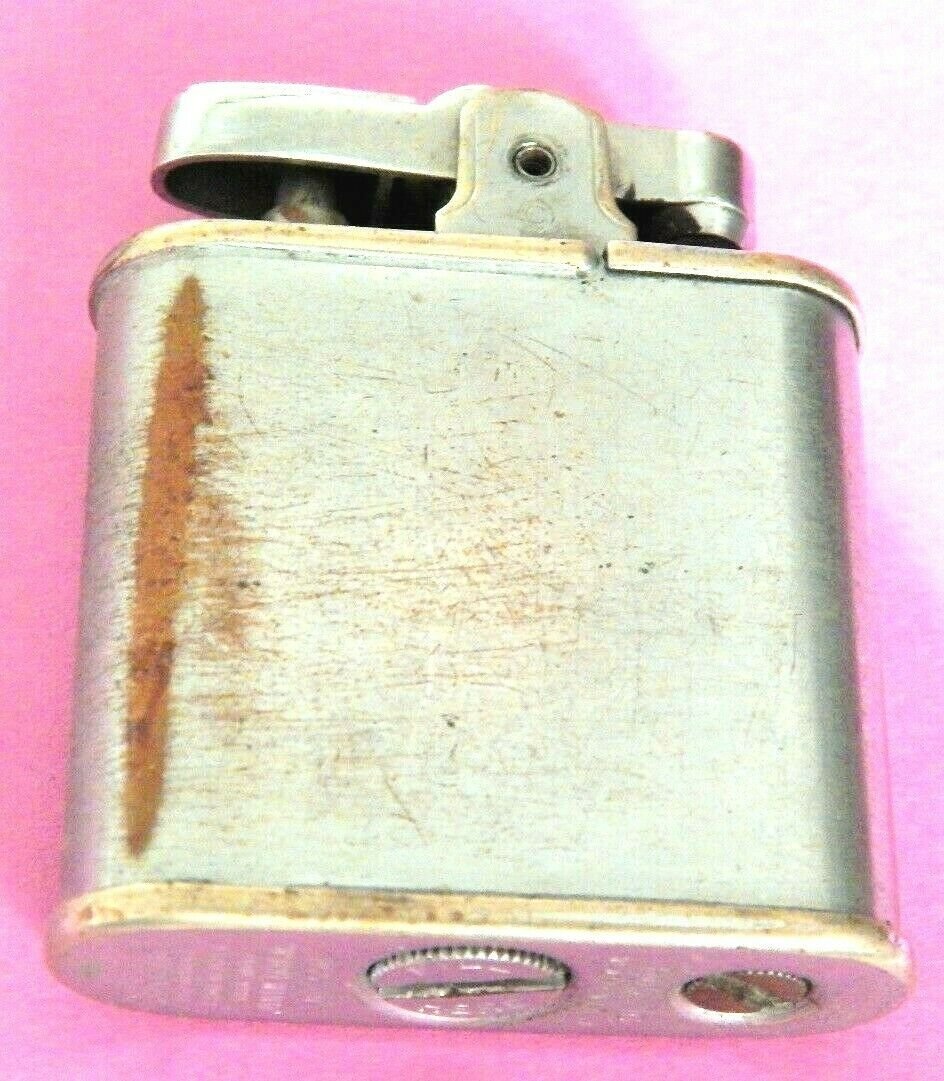 Vintage RONSON Whirlwind Lighter Made In USA "K"? "R"? monogram