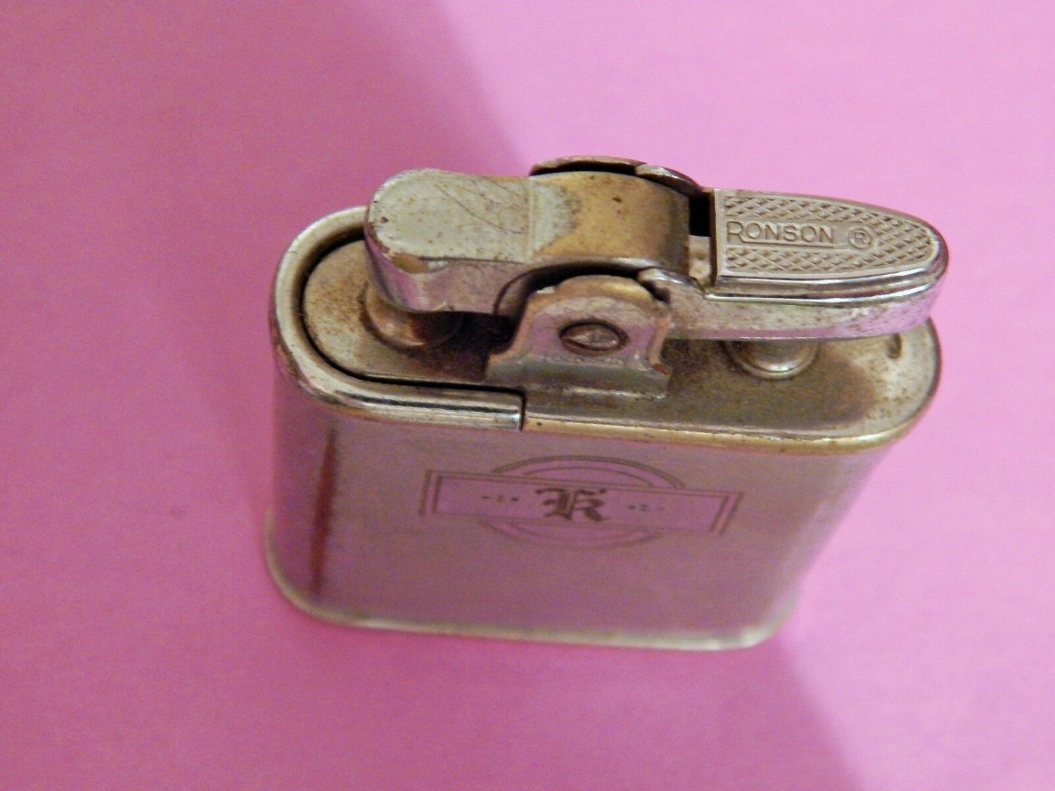 Vintage RONSON Whirlwind Lighter - Made In USA 