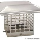 8 x 8 Single Flue Pro Model S/S Chimney Cap