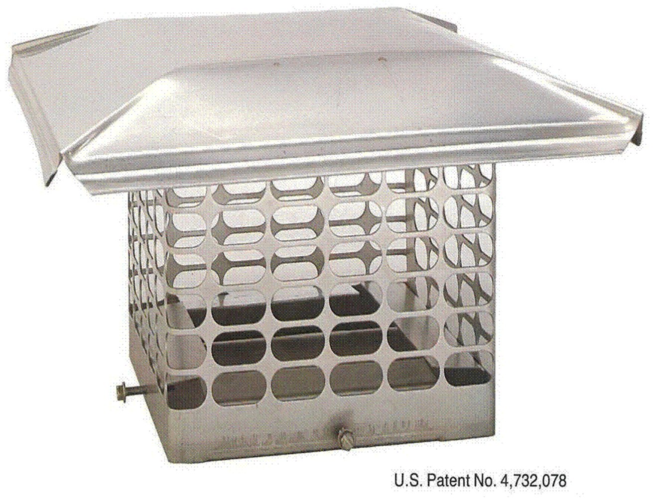 10 x 10 Single Flue Pro Model S/S Chimney Cap