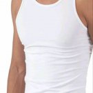 JIL SOFT LONG STAPLE  EGYPTIAN COTTON WHITE VEST SLEEVELESS MENS' UNDERWEAR
