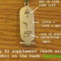 put your Name Egyptian personified Hieroglyphic genuine Silver Cartouche pendant