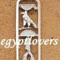 Egyptian Personalized custom Name Hieroglyphic genuine Silver cartouche pendant