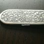 PERSONIFIED CUSTOM NAME WIDE CARTOUCHE GENUINE SILVER &GOLD LETTERS E ALPHABET