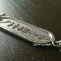 PERSONIFIED CUSTOM NAME WIDE CARTOUCHE GENUINE SILVER &GOLD LETTERS E ALPHABET