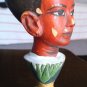 RARE EGYPTIAN MUSEUM REPLICA WITH A STORY - TUTH ANKH AMUN BLOOMING LOTUS