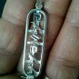 Personalized custom Name Hieroglyphic genuine Silver or gold letters cartouche p