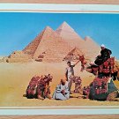 VINTAGE POSTCARD GIZA PYRAMIDS KEOPS KHEOPS GREAT PYRAMID 1994 UNPOSTED