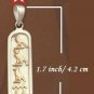 PUT UR NAME N EGYPTIAN PERSONALIZED HIEROGLYPHIC GENUINE SILVER CARTOUCH PENDENT