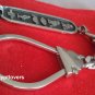 PERSONIFIED PERSONALIZED HIEROGLYPHIC CUSTOM NAME REAL SILVER CARTOUCH KEYCHAIN