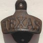 100pc Lot Texas Bottle Openers Rustic Cast Iron Wall Mount Lone Star State Man Cave Beer
