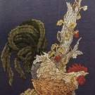 PDF FILE Imperial Rooster Counted Cross Stitch Pattern