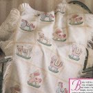 PDF FILE ONLY BABY ANUGGLE AFGHAN VINTAGE CROSS STITH PATTERN