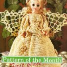 PDF FILE  ONLY ELEGANT Victorian Christmas Angel  VINTAGE Crochet PATTERN INSTRUCTIONS