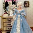 PDF FILE Barbie dress 11 1/2" fashion doll VINTAGE  Crochet pattern instructions