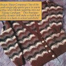 PDF FILE Zigzag Cardigan Sweater Vintage Crochet Pattern instructions