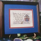 PDF FILE Believe On The Lord Jesus Ornament  Vintage Cross Stitch PATTERN