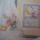 PDF FILE Beddy-Bye Blessing Nursery Baby vintage Cross Stitch PATTERN INSTRUCTIONS