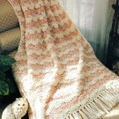 PDF FILE QUICK & EASY SHELL AFGHAN VINTAGE CROCHET PATTERN INSTRUCTIONS
