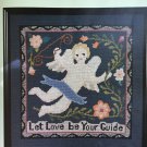--PDF FILE -- vintage    Let Love Be Your Guide, CROSS STITCH PATTERN