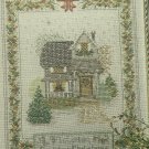 --PDF FILE --Victorian Country Christmas Farmhouse Cross Stitch Pattern