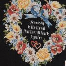 --PDF FILE - frienship is the thread that ties all together  -VINTAGE   CROSS STITCH PATTERN