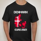 DENMARK 2021 Football Euro T-Shirt Mens Tee Shirt Supporters