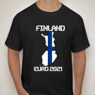 FINLAND 2021 Football Euro T-Shirt Mens Tee Shirt Supporters