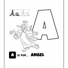 Alphabet Coloring Pages for Kids Vol 1