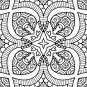 100 Mandala Coloring Pages Vol 01