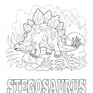Dinosaur Sketching and Coloring Book for Kids PDF