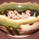 Salt Glazed Stoneware Bowl - Beautiful Fall Colors