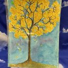 Watercolor Painting - Golden Season