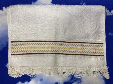 Lace-Edged Towel
