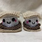 Crocheted S’Mores Duo