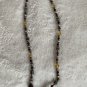 Stone and Silver Bead Necklace