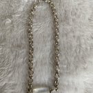 Chain Bracelet with Faceted Bead