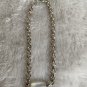 Chain Bracelet with Faceted Bead