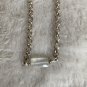 Chain Bracelet with Faceted Bead