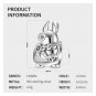 European S925 Sterling Silver DIY Charm Beads Doctor Rabbit For Women Bracelet