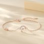 New Eros Arrow Bracelet S925 Sterling Silver Bracelet AAA CZ Star Moon Jewelry