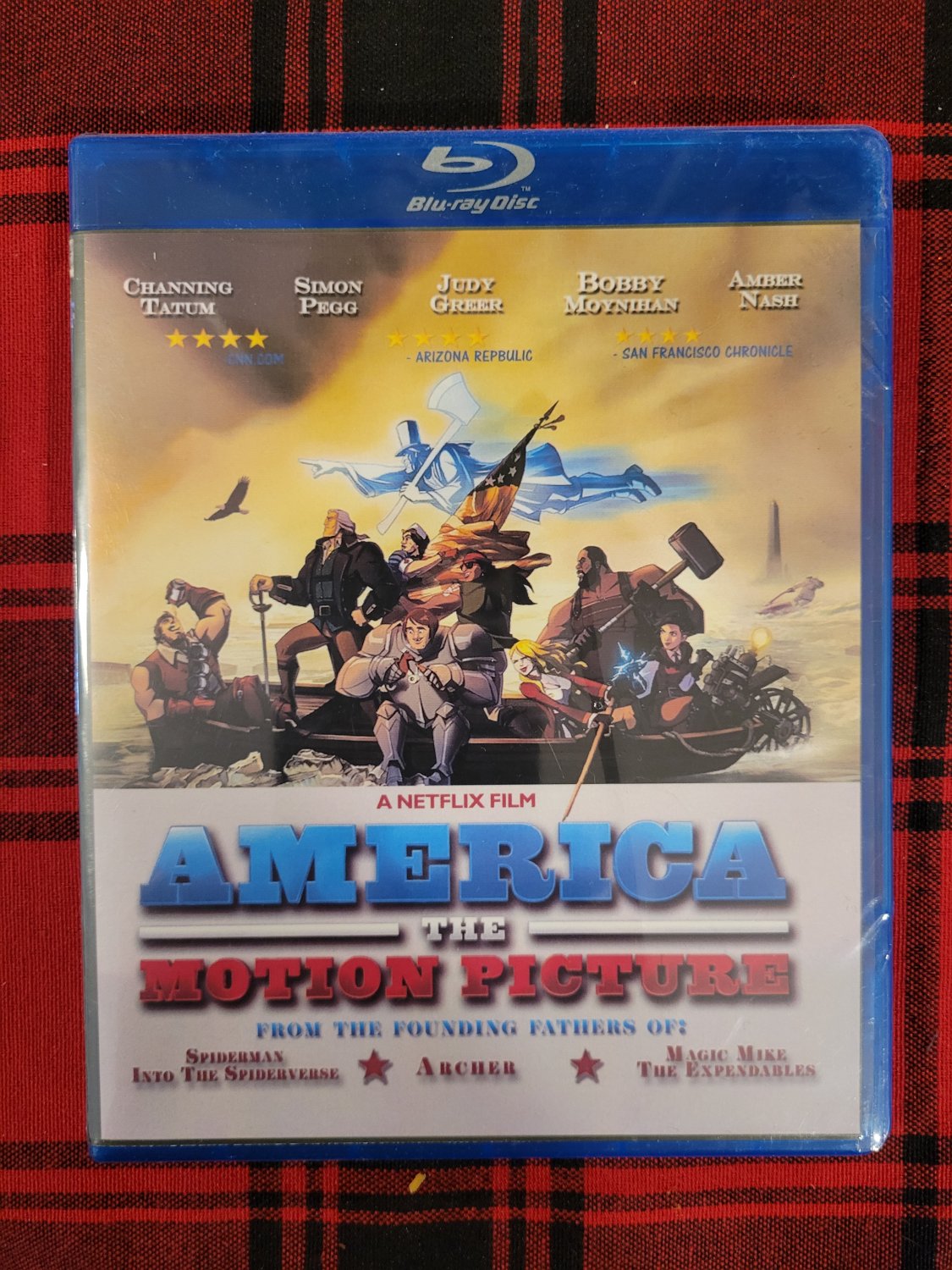 America The Motion Picture (Blu-ray) 2021 Animated Comedy