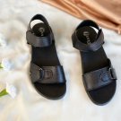 FREE SHIPPING RARE SANDAL WOMEN LEATHER SUMMER SANDALS BLACK & BROWN