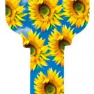 Key blanks. Sunflower Picture Kwikset key blank