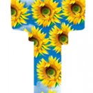 Key blanks. Sunflower Picture on a WR5 Weiser house key blank