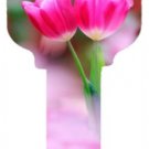Key Blanks Tulip image printed key blank.