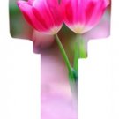 Key Blanks. Tulip image printed key blank.