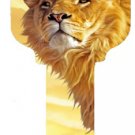 Key Blanks. Lion image printed key blank.