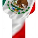 Key Blanks. Mexican Flag image printed on a key blank. Key Blanks. Mexican Flag image printed on a key blank.