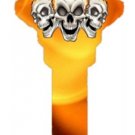 Key Blanks. Skull image printed on key blank.